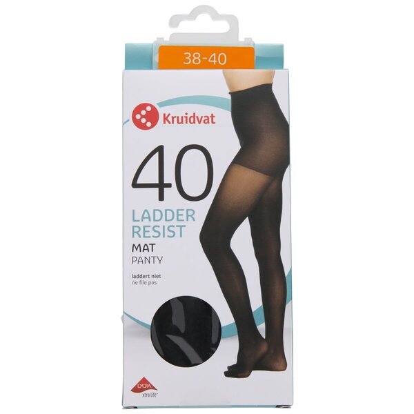 Kruidvat Ladder Resist 40 denų pėdkelnės<br>juodos, 38-40 dydis