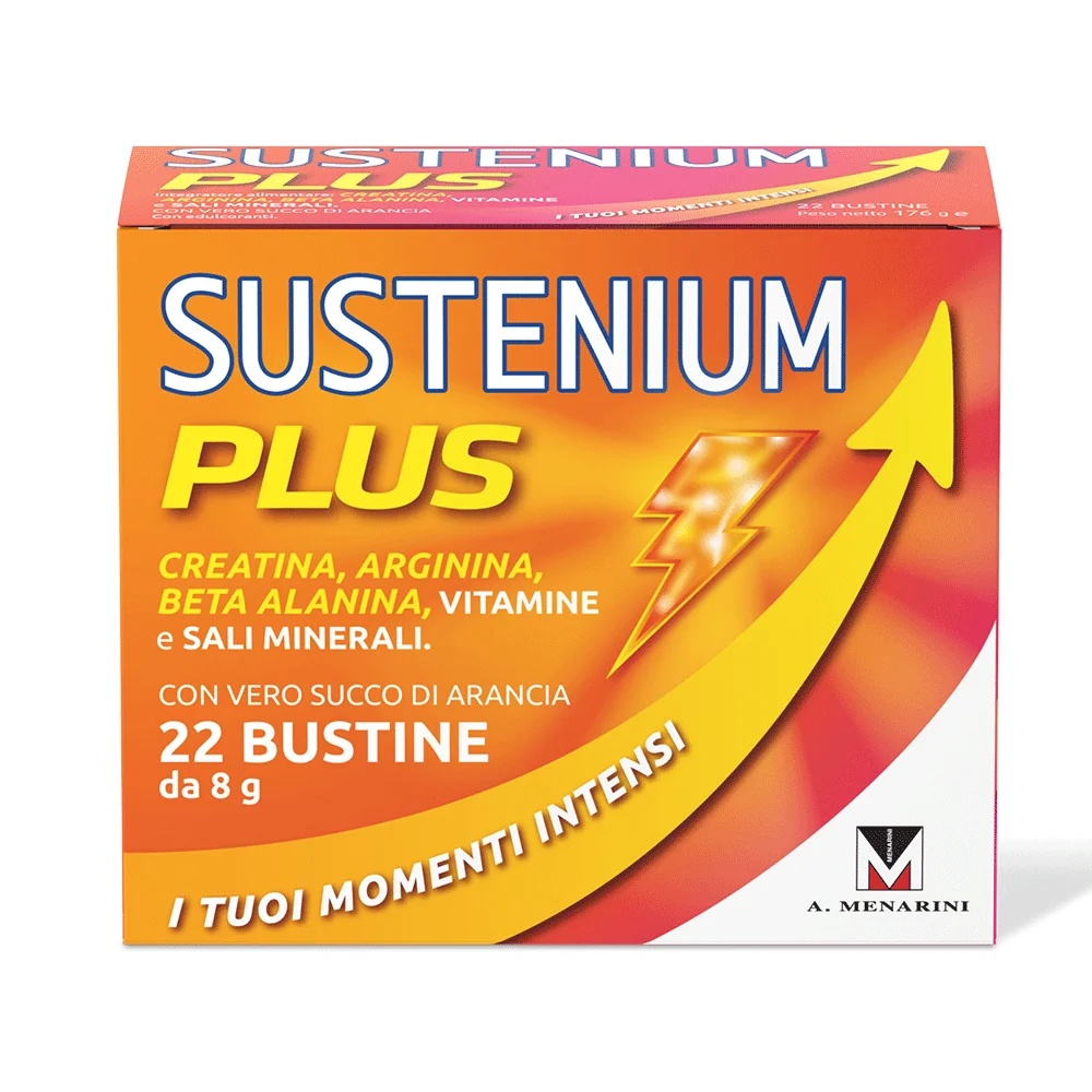 SUSTENIUM Sustenium Plus Intensieve Formule 22 zakjes voor maximale energie