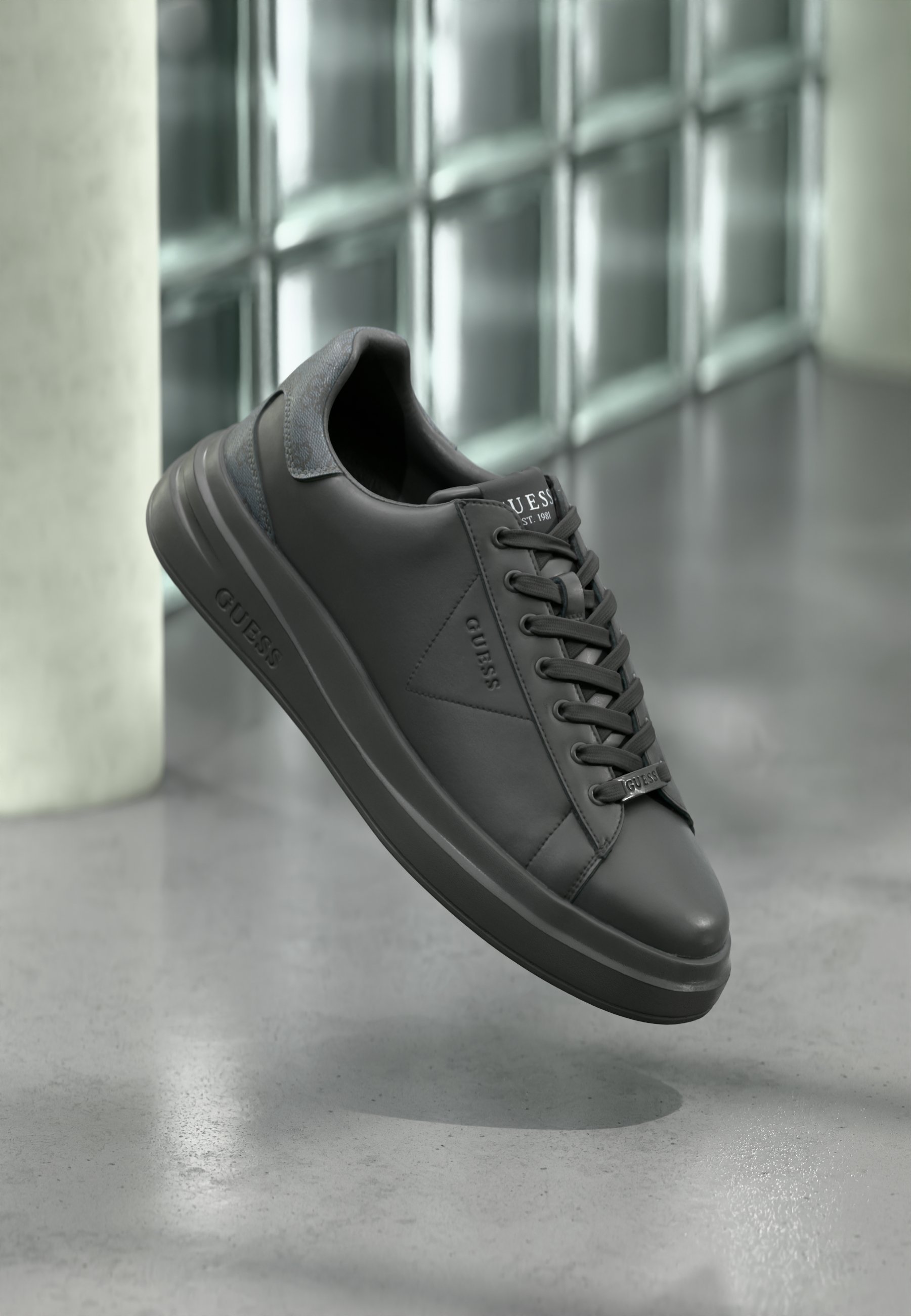 Guess ELBA - Sneakers - zwart