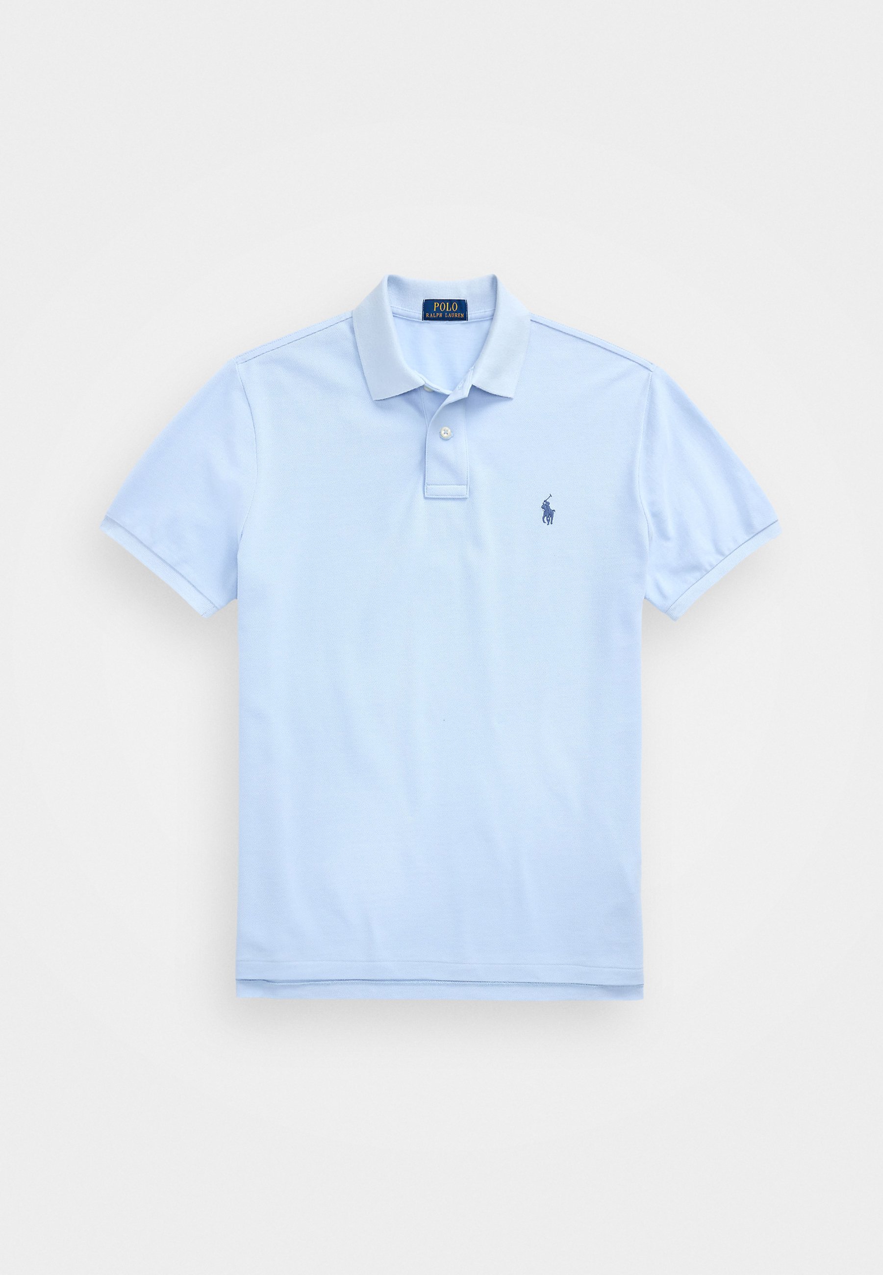 Polo Ralph Lauren SLEEVE - Poloskjorter - blue/grey/white