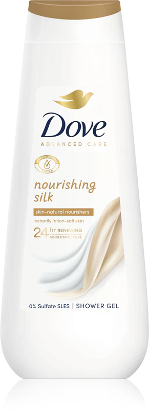 Dove Advanced Care Nourishing Silk Gel de Banho Hidratante
