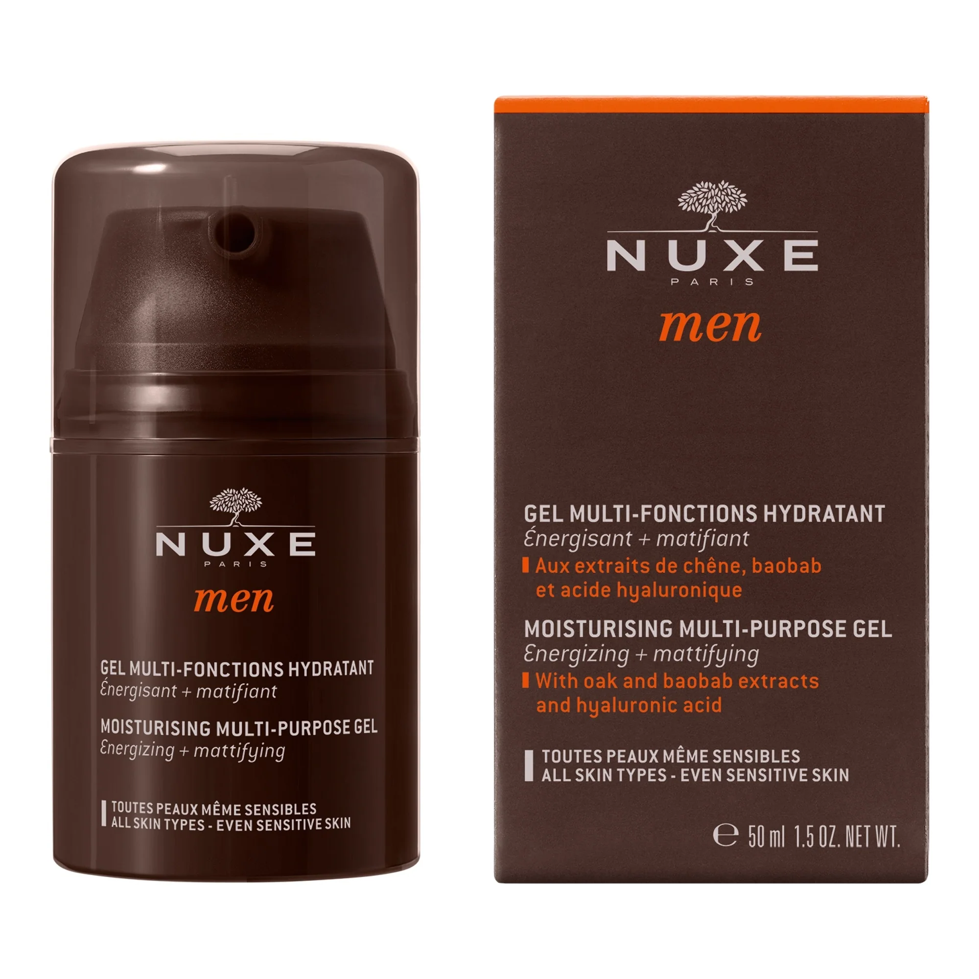 Men Gel multi-funzione idratante - Crema viso uso quotidiano