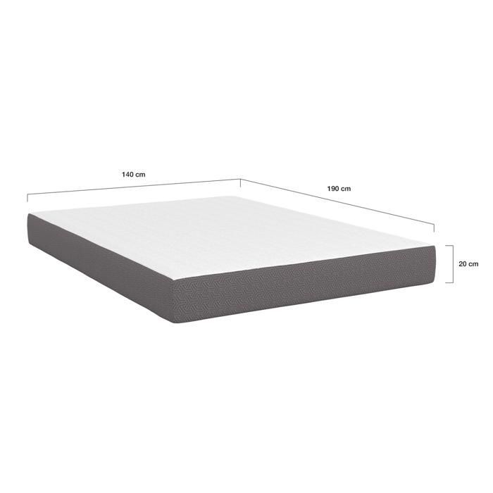 IDMARKET STELLA Muistivaahtopatja 140 x 190 cm, paksuus 20 cm