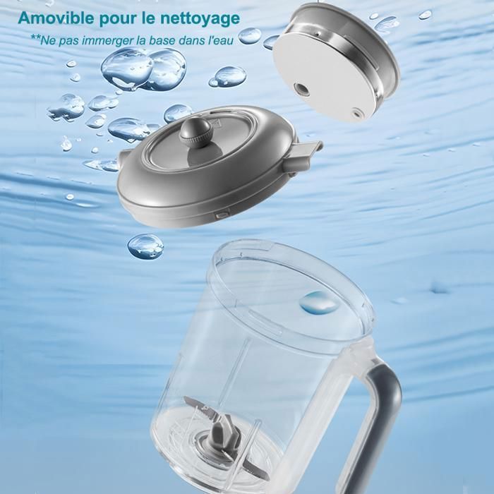 Procesador de alimentos para bebés multifuncional 4 en 1: cocina, batidora y olla automáticas, esterilizador, calientabiberones, libre de BPA, 400 ml.