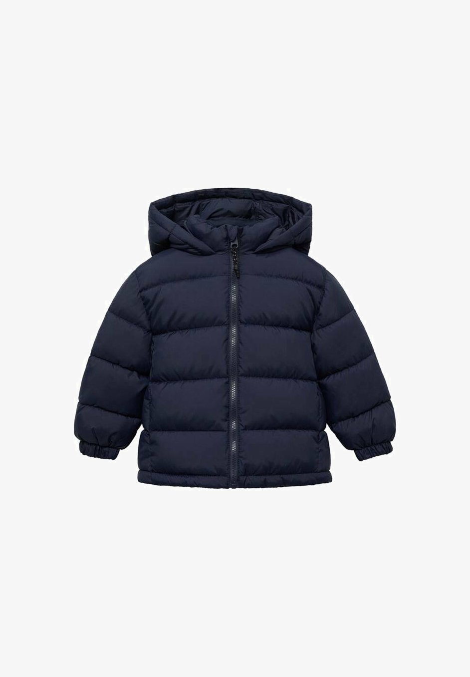 Mango Kids winterjas - blauw marineblauw