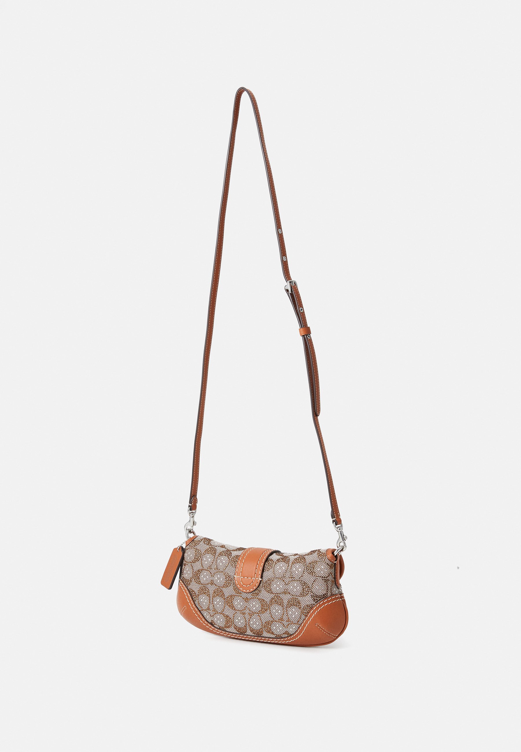 COACH CRYSTAL SIGNATURE SOHO TAS - Handtas - gepolijst amber