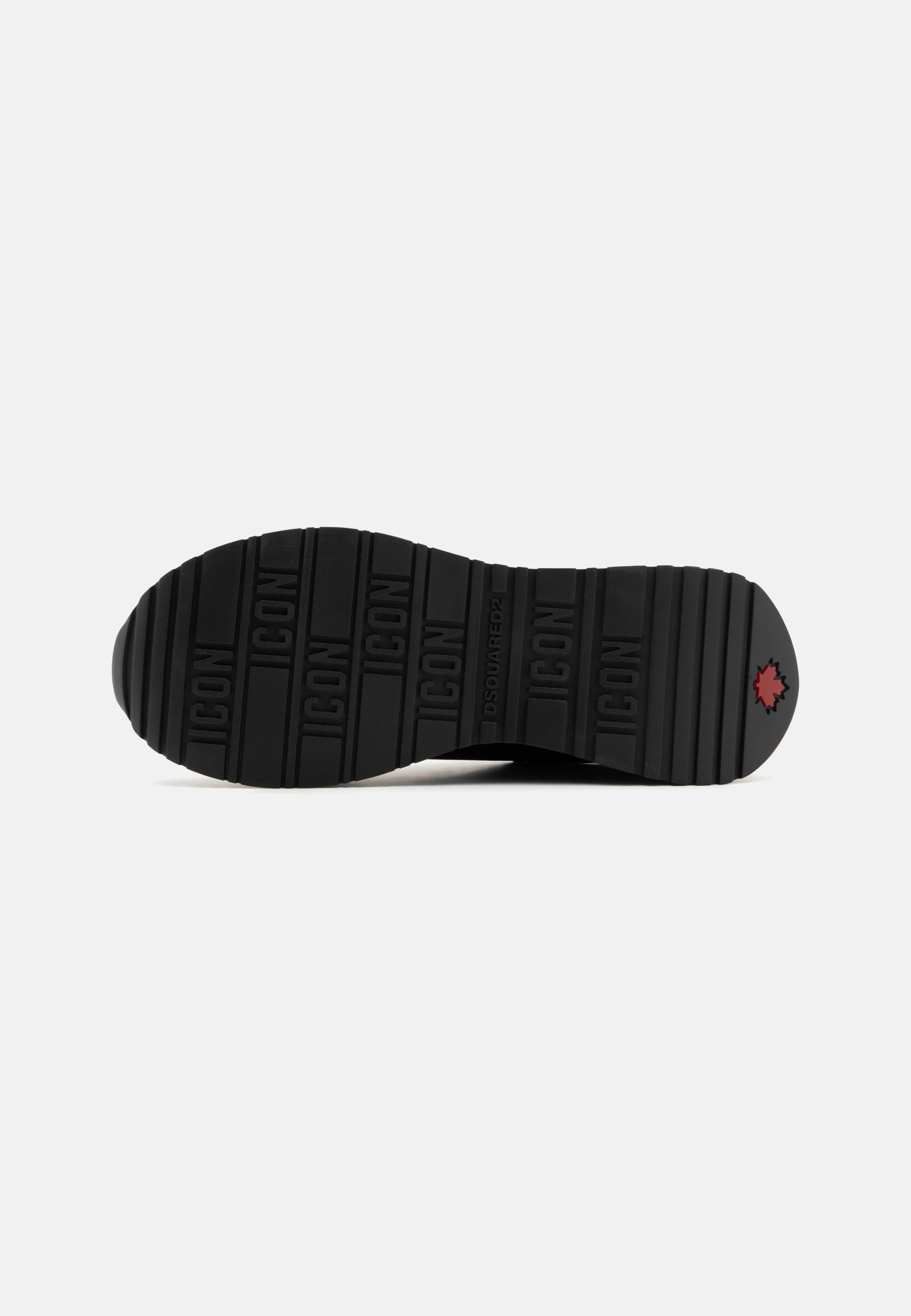 Scarpe da ginnastica DSQUARED2 ICON - nero/rosso