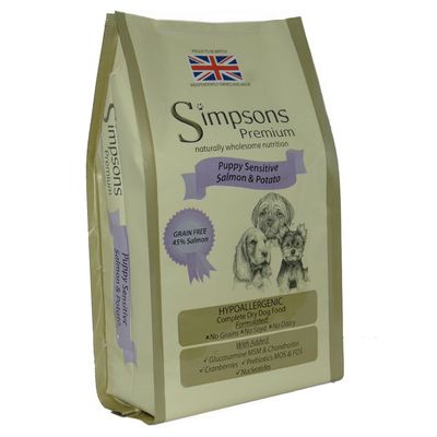 Simpsons Premium Sensitive Puppy - Lachs & Kartoffel