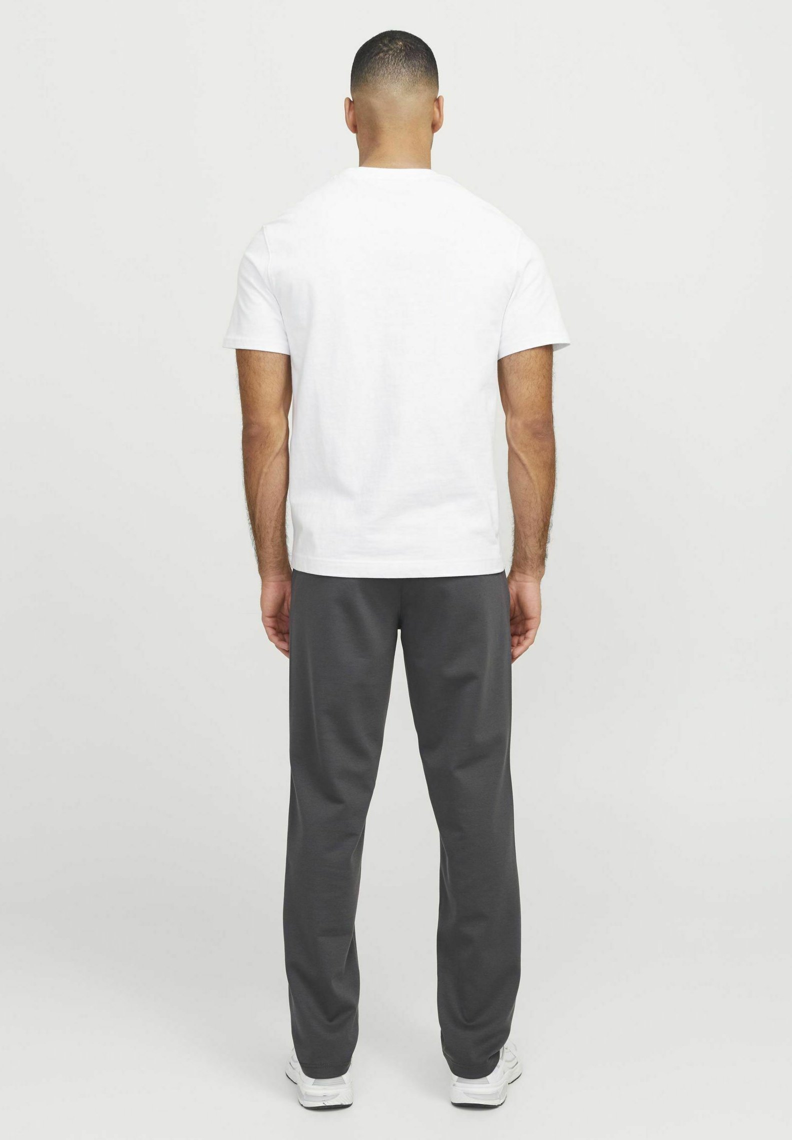 Jack & Jones REGULAR FIT - Pantaloni - asfalto