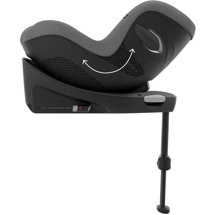 Silla de coche Cybex Sirona G Gold - De 61 a 105 cm - Desde el nacimiento hasta los 19 kg - De 3 meses a 4 años - Gris lava