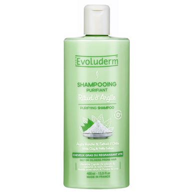 Evoluderm Rituel d'Argile puhdistava shampoo 400 ml 400 ml