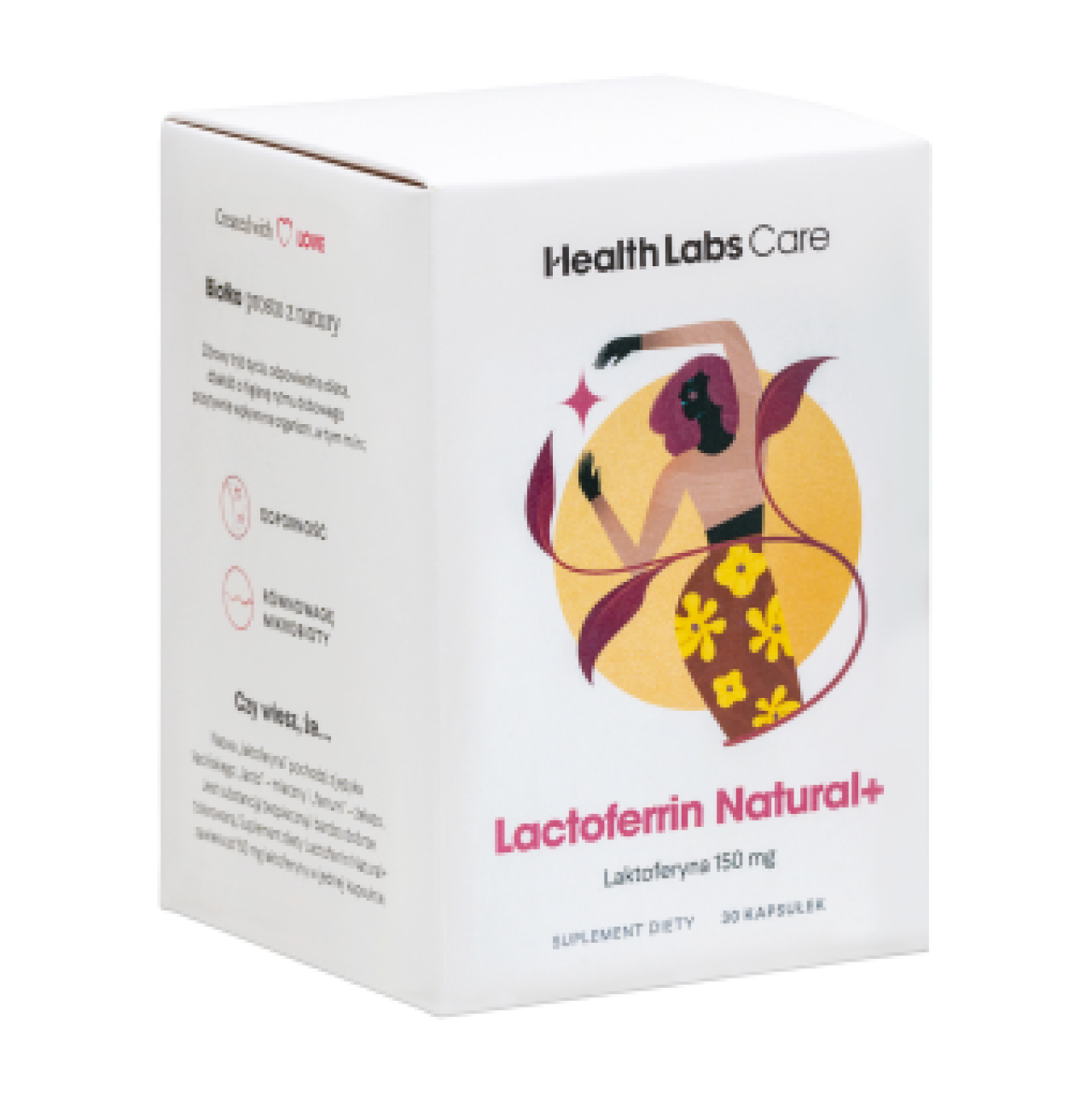 Zdravstvene laboratorije za njegu Lactoferrin Natural+