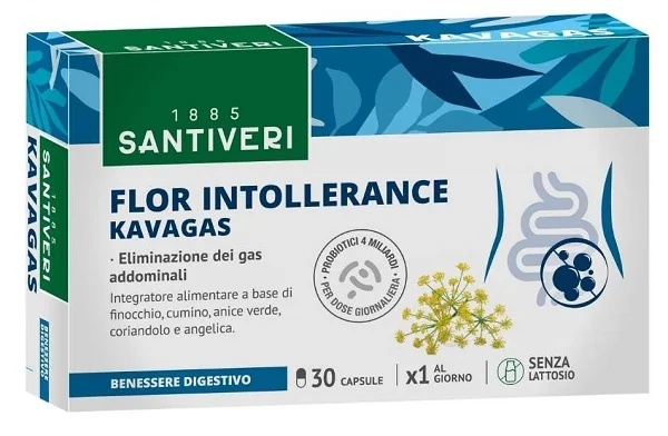 SANTIVERI Flor Intol Kavagas Kapseln 30