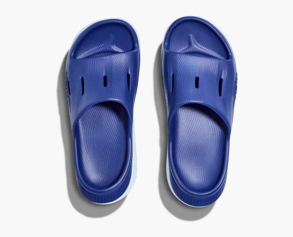 HOKA Ora Recovery Slide 3 Bellwether Blue / Ice Water
