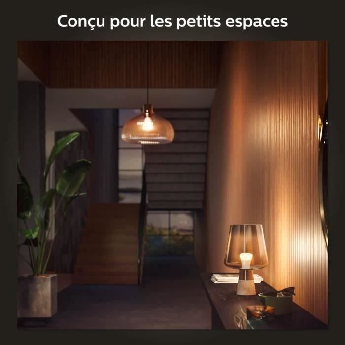 Philips Hue White, E27 connected LED bulb, 60W equivalent, 800 lumens, Bluetooth compatible, 4-pack