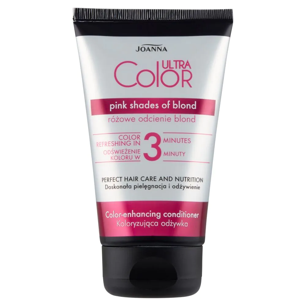 Joanna Ultra Color 3 Min Odżywka Różowe Odcienie Blond