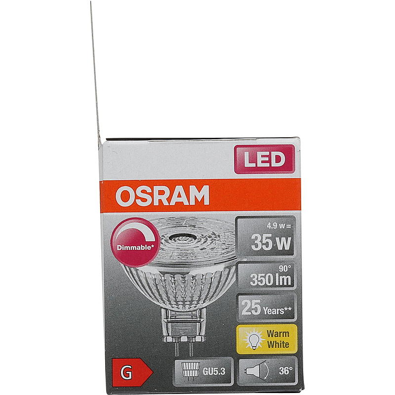 Osram LED-spot 350 lm GU5.3 dimbaar Osram