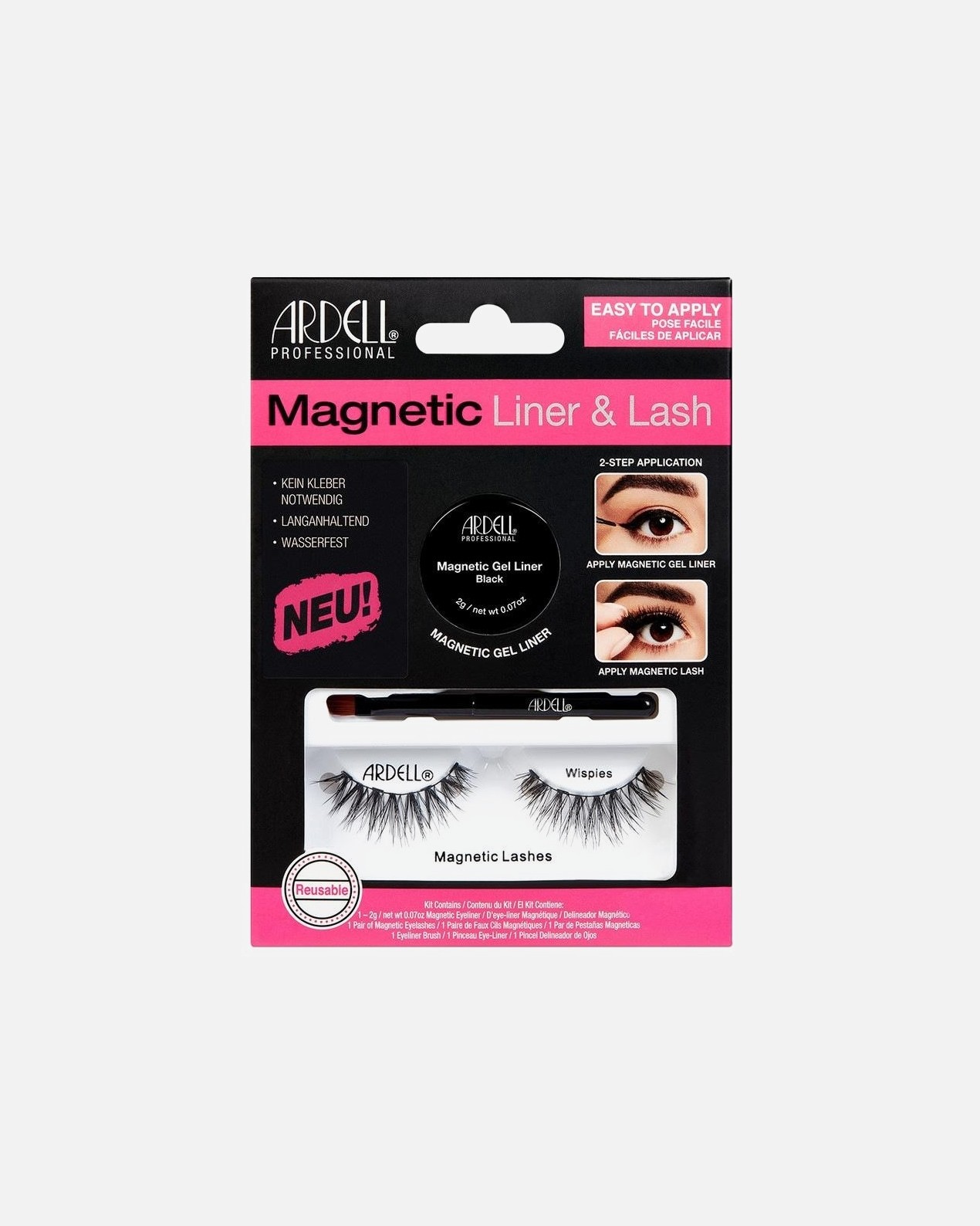 Ardell Künstliche Wimpern Magnetischer Lidstrich & Wimpern - 1 Stück