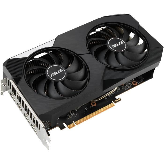 Scheda grafica - ASUS - Dual -RX6600XT-O8G AMD Radeon RX 6600 XT 8 GB GDDR6