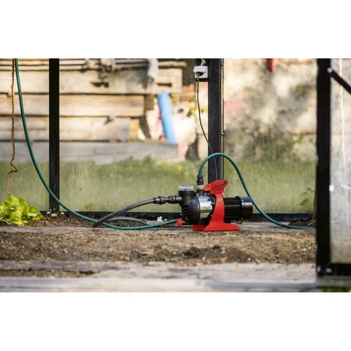 Bomba de jardim - Scheppach - GP1400JET - 6000 L/h - Profundidade máxima 8m - 4,8 bar