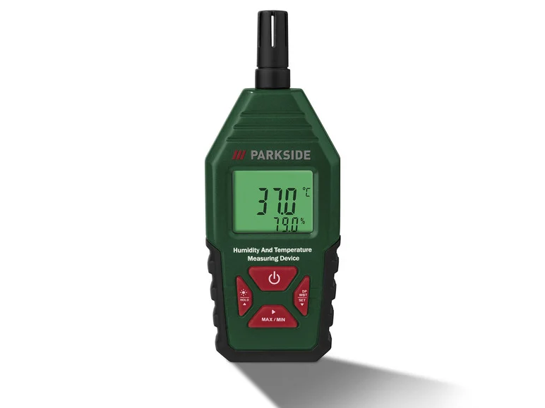 Medidor de nível de som, termômetro, higrômetro ou anemômetro PARKSIDE®
