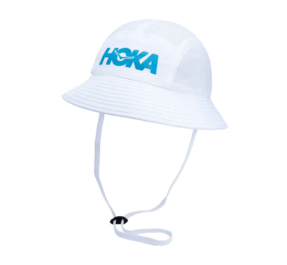 HOKA Avontuurhoed wit / Diva blauw