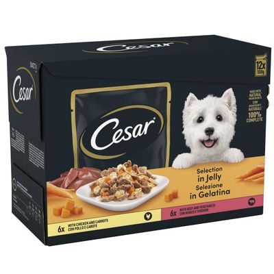 Cesar Pouches Heerlijk Verse Selectie in Jelly Saver Verpakkingen