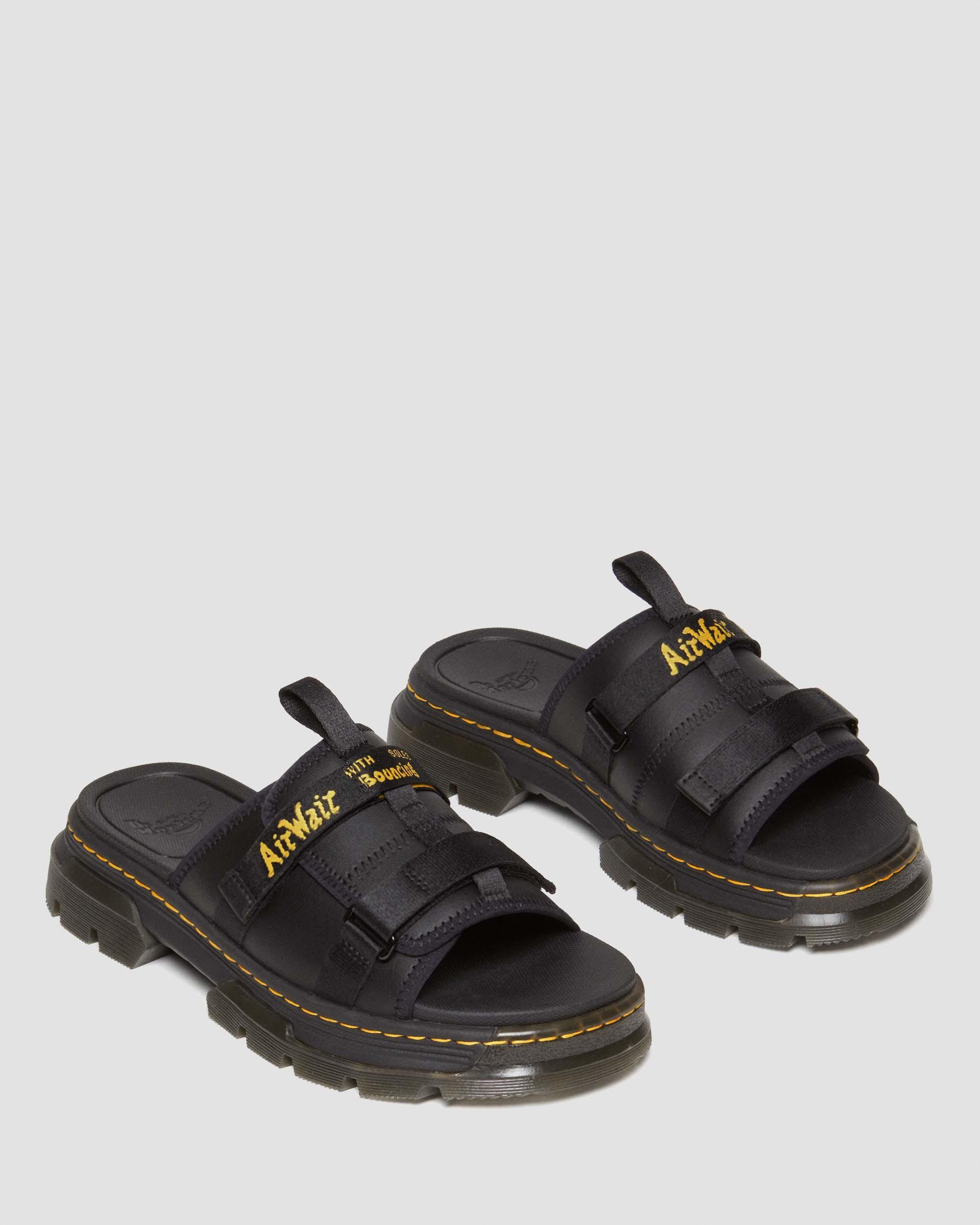 Ayce Leder & Webbing Sandalen