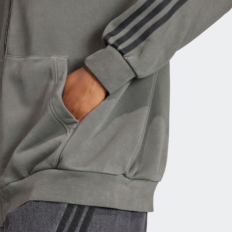Oversized-Sudadera con capucha Full-Zip