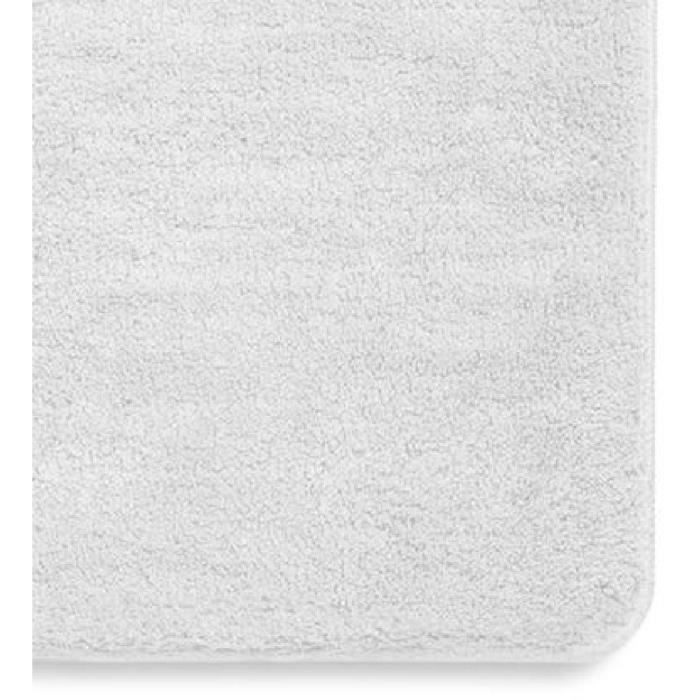 Alfombrilla de baño ultra absorbente - HOY - UTILIDAD - 40 x 60 cm - Blanca