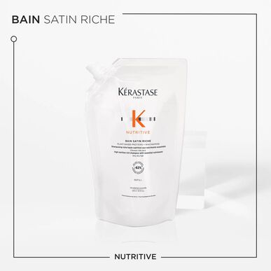 Kérastase Nutritive Bain Satin Riche sjampopåfyll for veldig tørt hår 500 ml