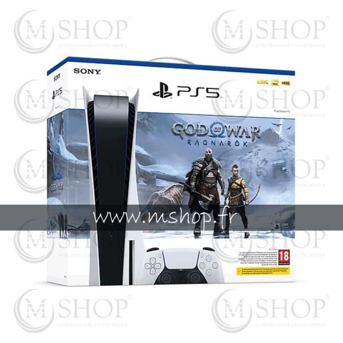Consola PlayStation 5 God of War Ragnarok - Sony - Edición limitada - PS5 - 825 GB