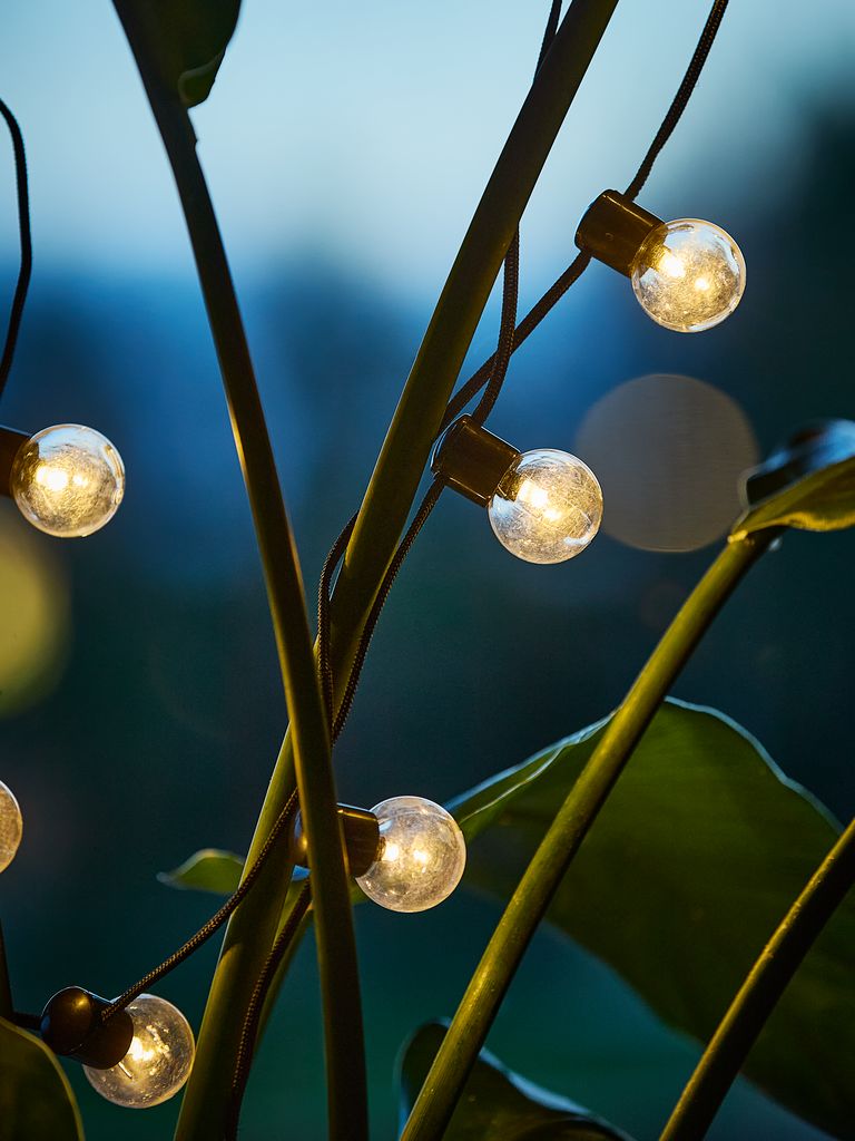 GULIRSK GULIRSK LED gaismas virtene, garums 380 cm, ar 20 LED diodēm, caurspīdīga