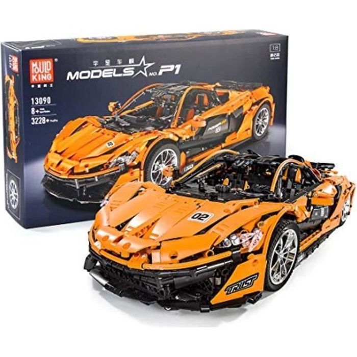 Assembly Set - TGSAC - MOC 1:8 - 3228 Pieces - Sports Car - Compatible with Lego Technic