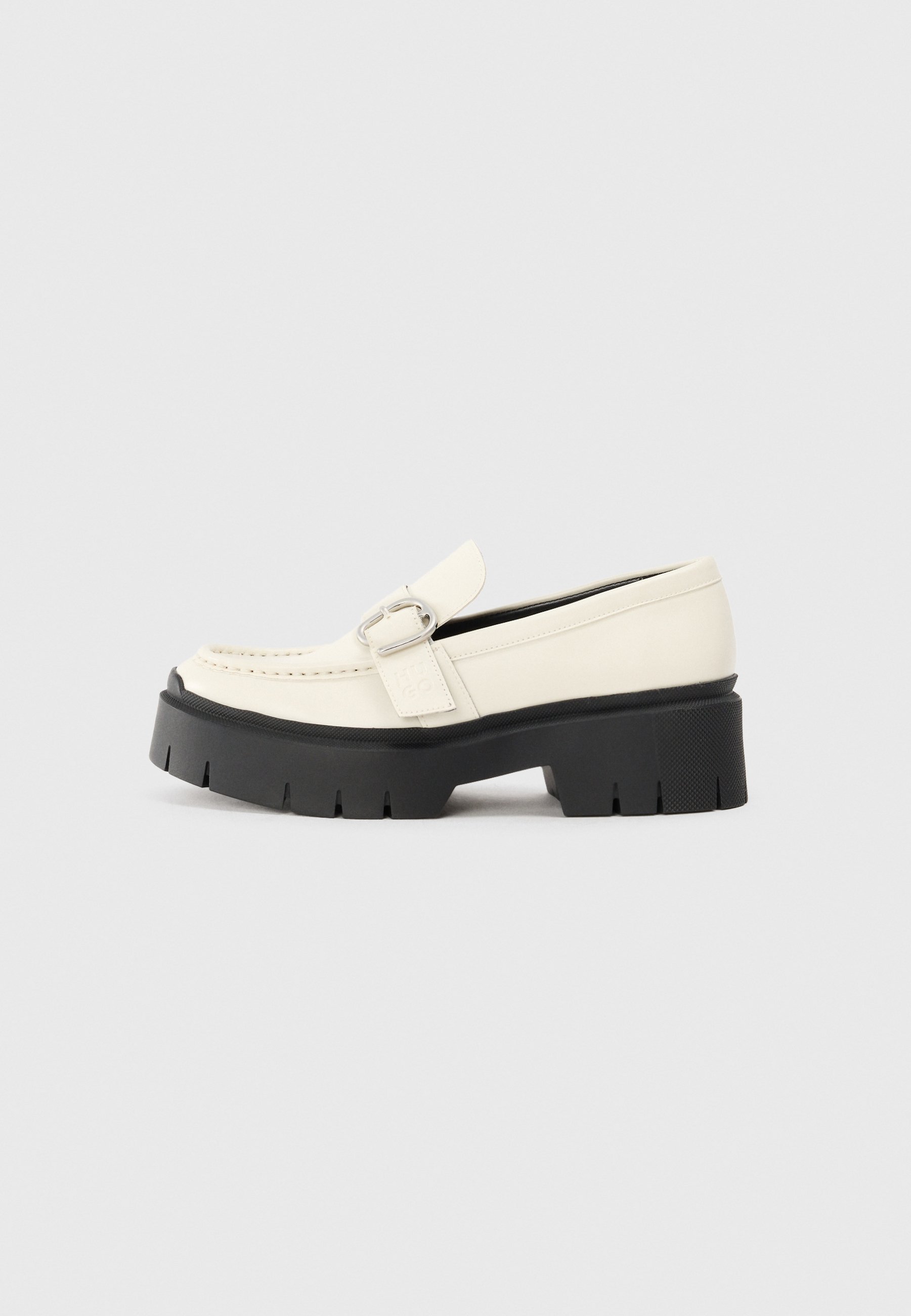 HUGO KRIS - Slip-ons - offen weiß