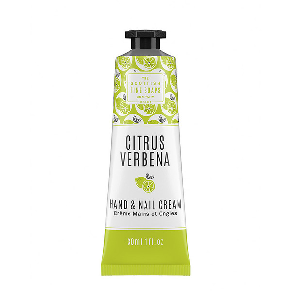 Crema de manos de cítricos y verbena de Scottish Fine Soaps, 30 ml