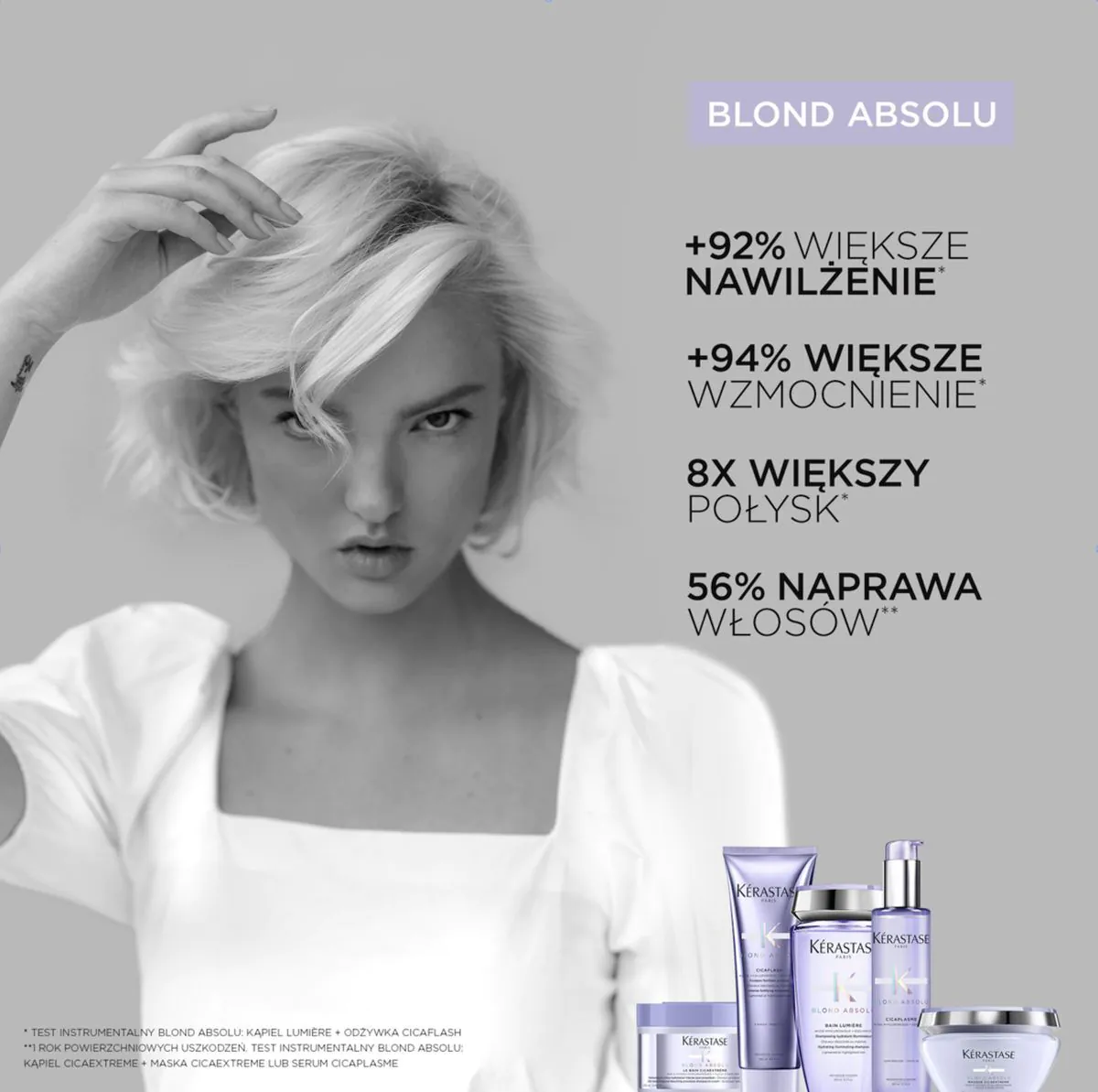 Kérastase Blond Absolu Cicaextreme Wzmacniająca maska do jasnych włosów