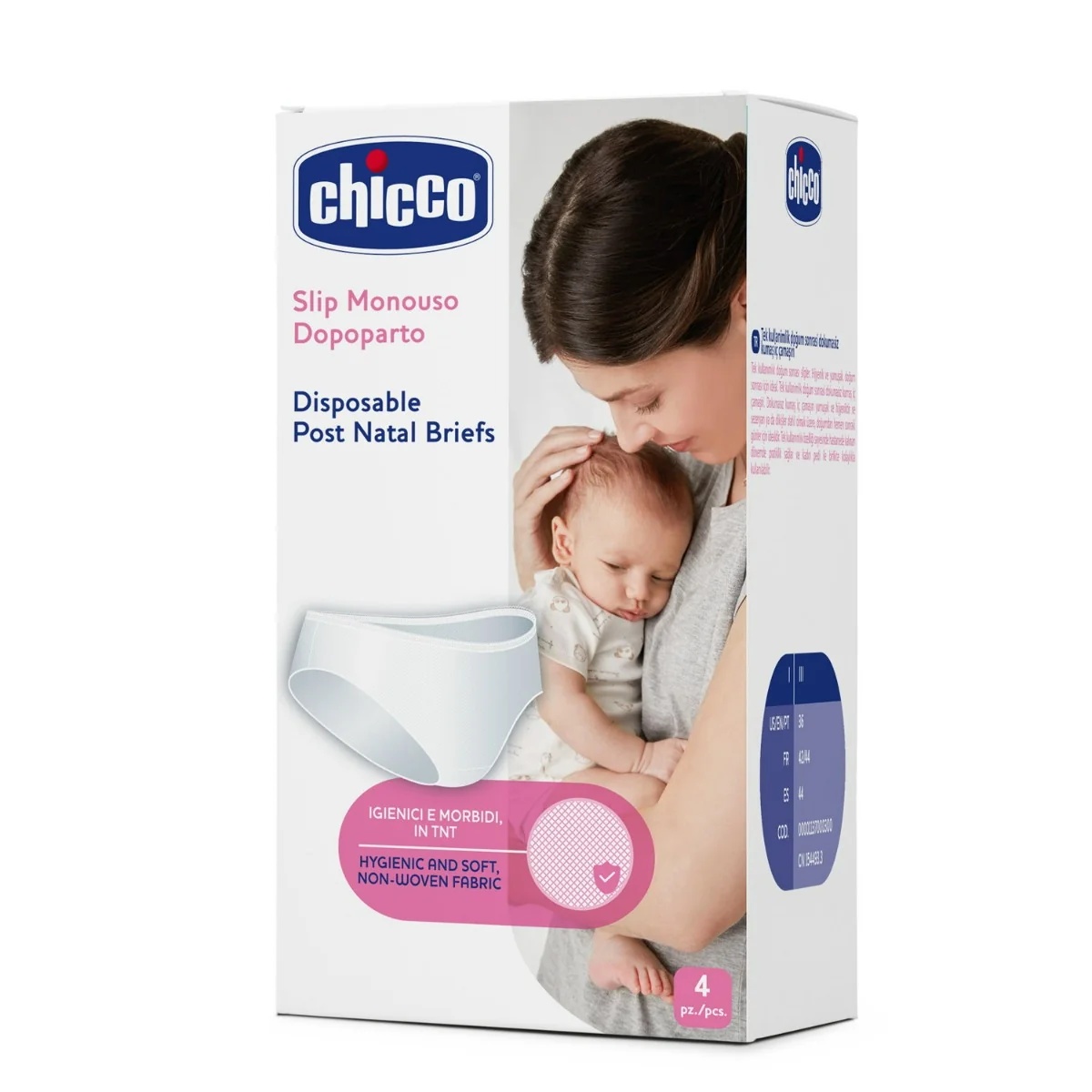 Chicco wegwerponderbroekjes voor na de bevalling, Chicco TNT, 4 stuks, maat 3