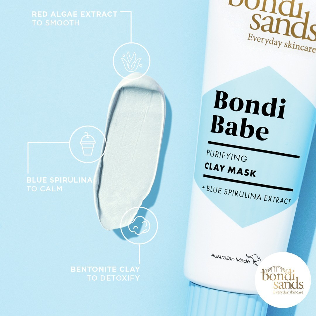Маска за чишћење Bondi Sands, глинена маска Bondi Babe - 75 ml