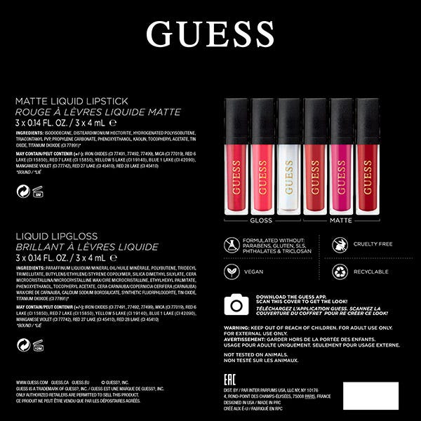 Makeup-læbesæt