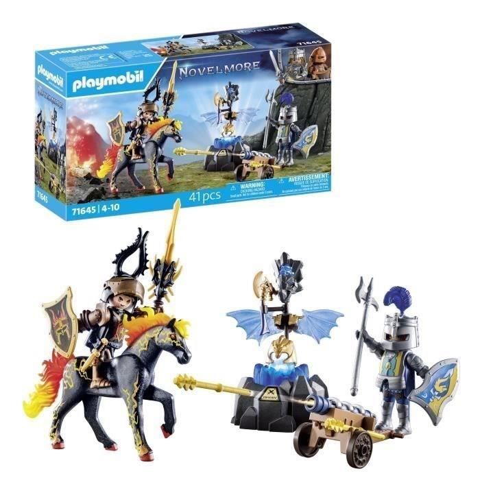 PLAYMOBIL 71645 Duel de chevaliers, Les chevaliers Novelmore, 41 pièces, Dès 4 ans