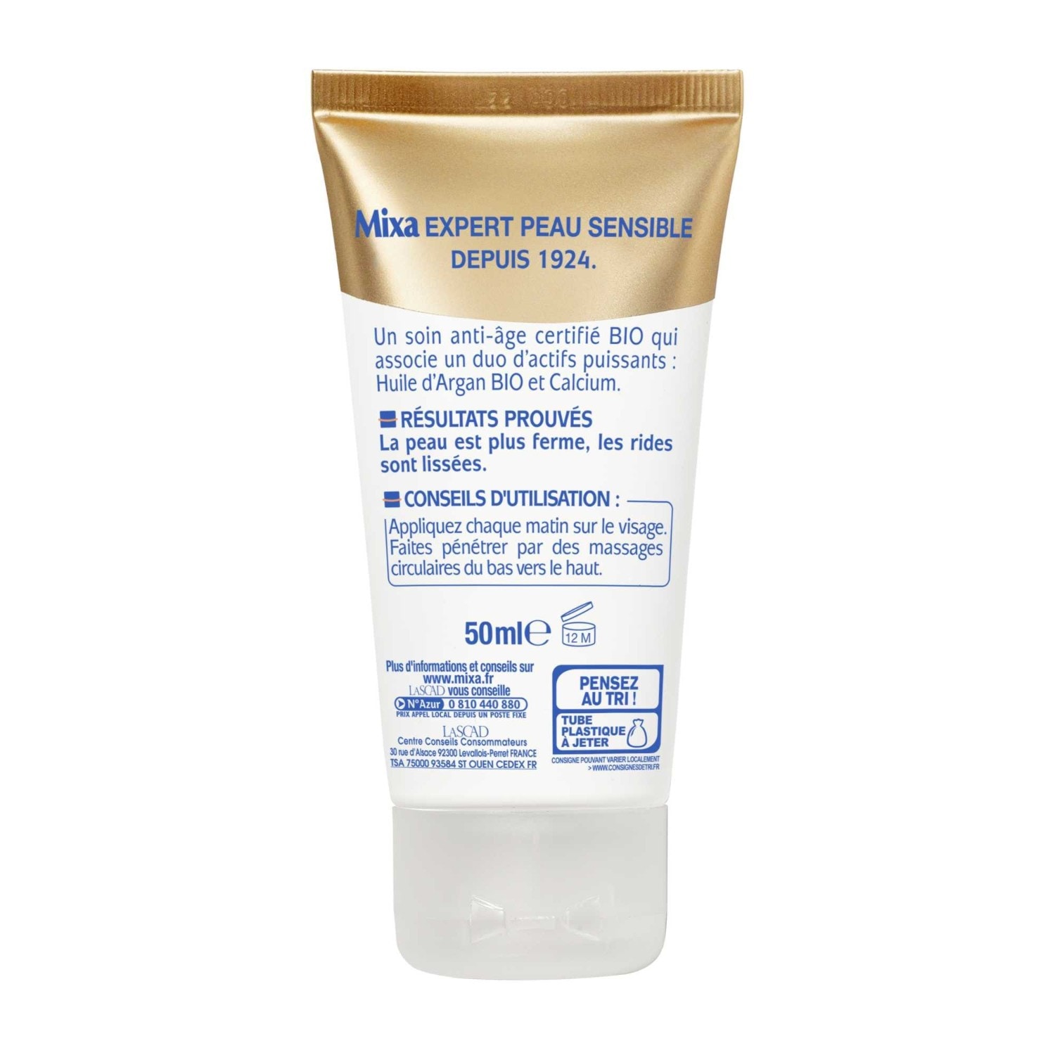 Mixa Soin De Jour Anti-Age Raffermissant Bio