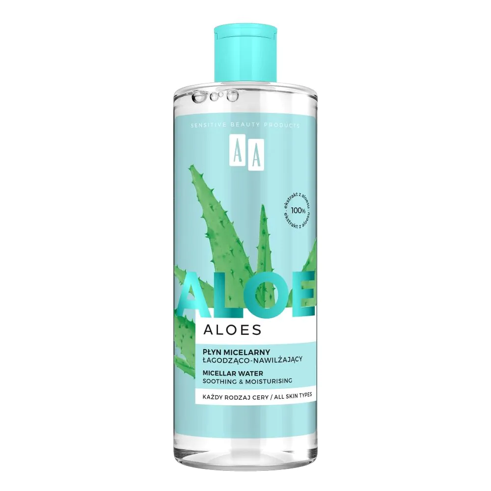 AA Aloes Łagodząco-nawilżający płyn micelarny