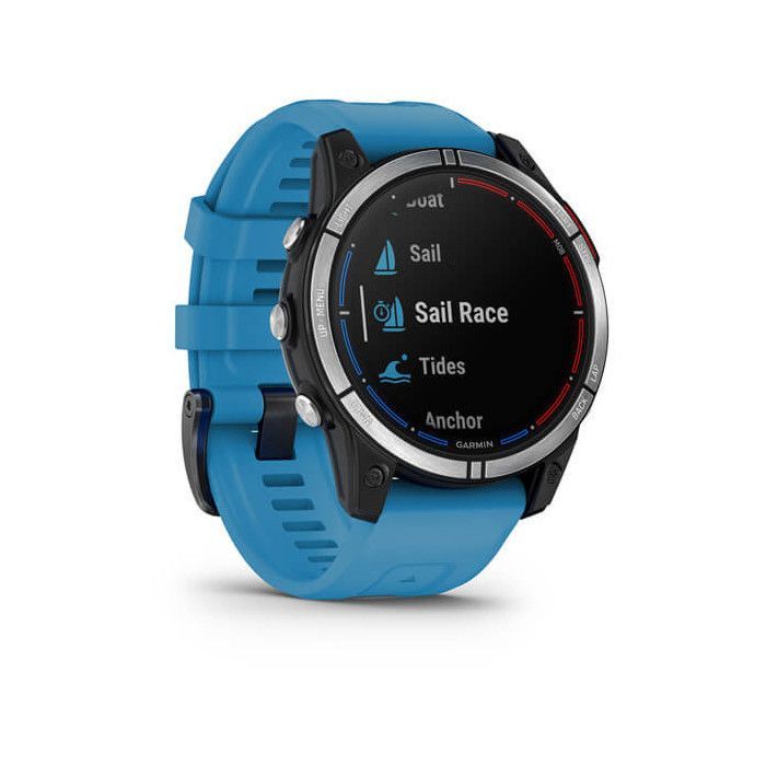 Marine GPS Smartwatch - GARMIN - quatix® 7 - Standard Edition - Blue - Boating