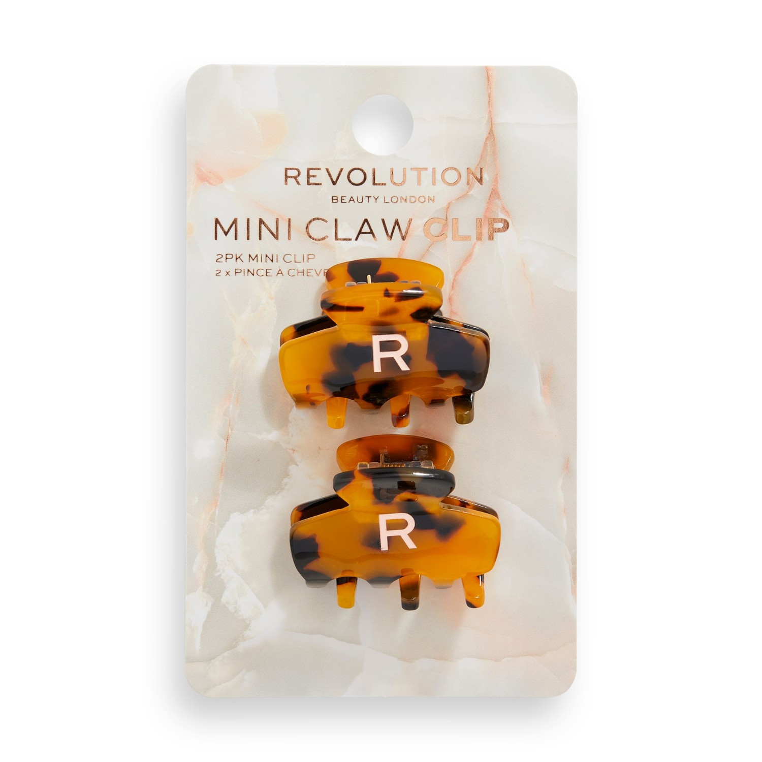 Revolution Hair Revolution 2pk Mini Acetate Claw Clip