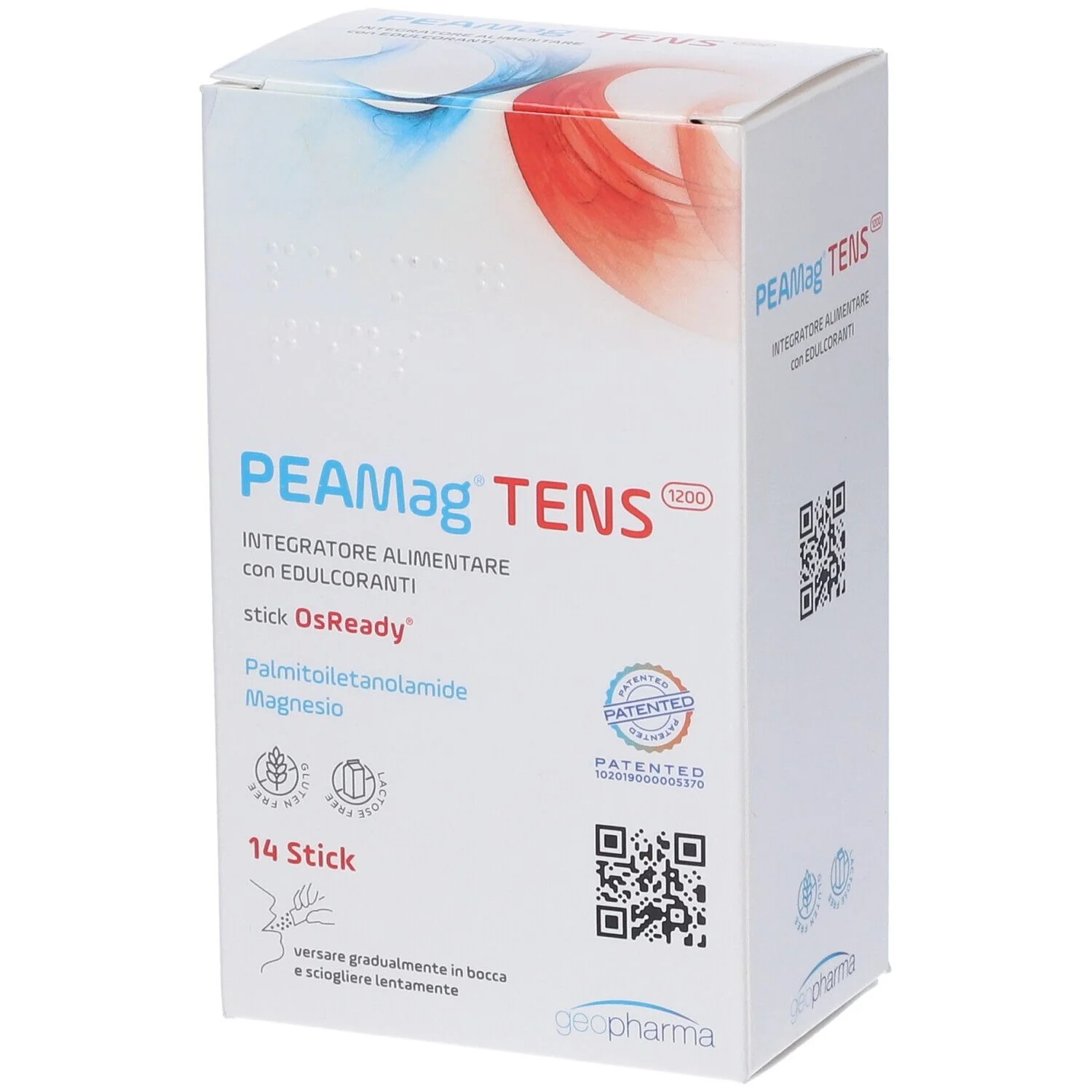 Peamag Tens 1200 Stick 14 3G voor spier- en zenuwwelzijn