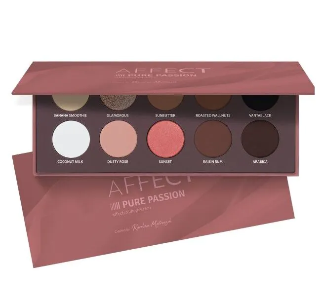 Affect Paleta Cieni Prasowanych Pure Passion