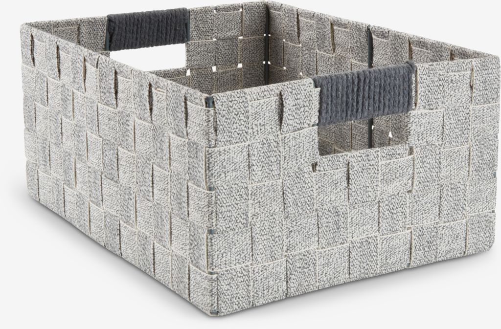 HALVDAN Košara HALVDAN Š25xD33xV15cm siva
