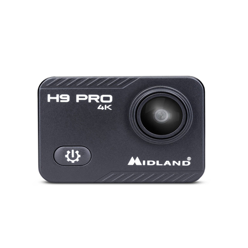 Midland H9 Pro 4k sportskamera, 30fps og 20mp vandtæt ned til 30m