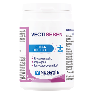 Nutergia Vectiseren Emotionaalinen Stressi Kapselit Emotionaalinen Tasapaino 60 kapselia 60 kapselia
